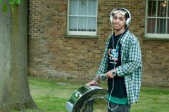 Drummer, Twickenham Carnival, Richmond Arts Service