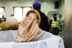Chapati Carrier, Havelock Road Gurdwara, Southall, London, The Guardian